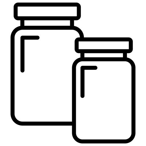 Catered meals in jars to reheat*