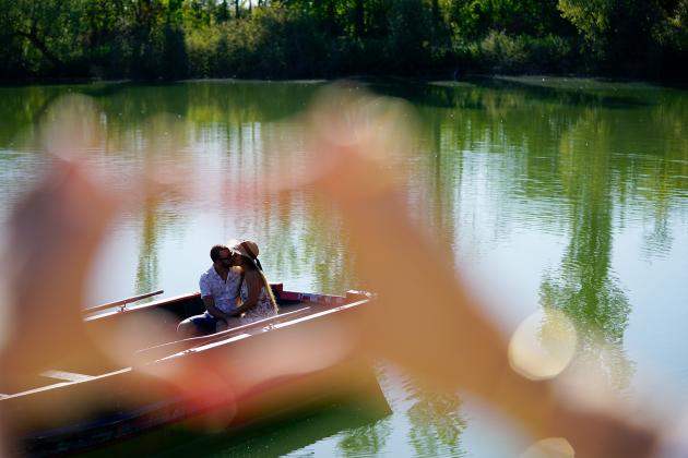 Etangs de la Bassee barque