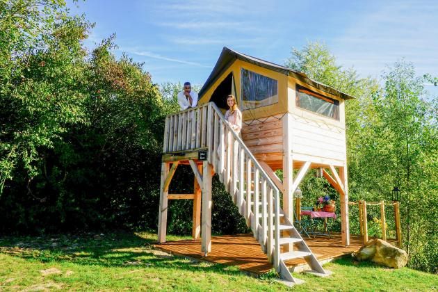 Etangs de la Bassée - Cabanes sur pilotis