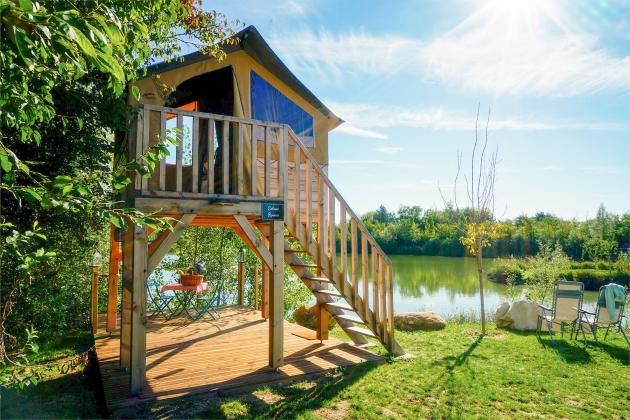 Etangs de la Bassée - Cabin on stilts