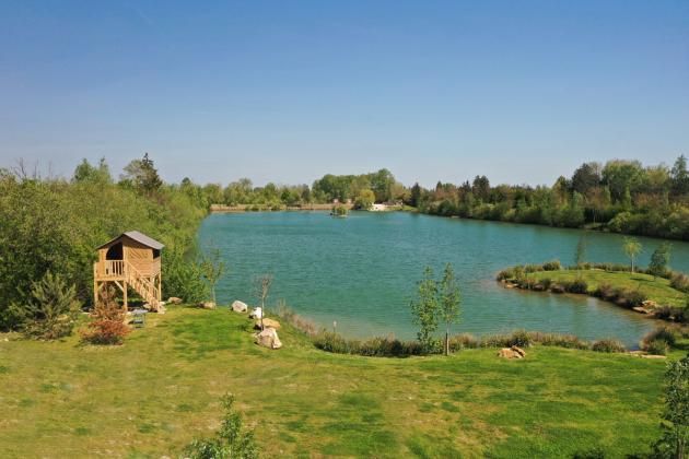 Etangs de la Bassée - Cabin on stilts