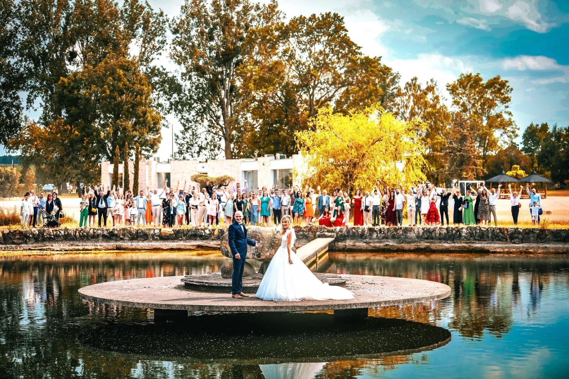 Mariage Etangs de la Bassée Villa